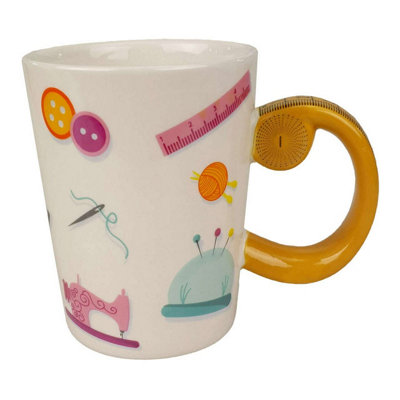 Groves Of Thames Sewing MugMug: Tape Measure DesignGroves from B&Q