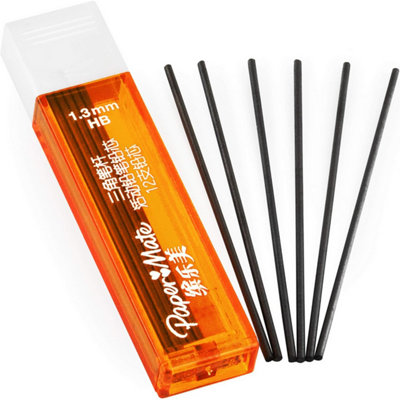 B&Q -  Paper Mate Hb 1.3mm Pencil Lead Refills Pack Of 288 Smooth Durable Leads For Mechanical Pencils