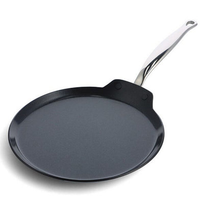 Greenpan Barcelona Pro Aluminium Non-Stick 28Cm Pancake Pan from B&Q