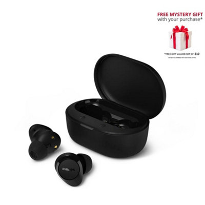Philips Unisex Black Tat1300 True Wireless In-Ear Headphones In - Image 9