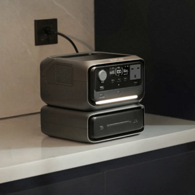 Ecoflow River 3 Plus 286Wh Portable Power Station Compact Solar Generator For On-The-Go Charging from B&Q
