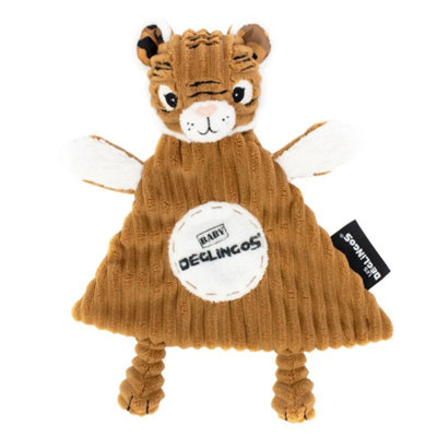 Les Dèglingos Les Degingos Baby Blanket Speculos The Tiger Comforter Soft Plush Cuddly Toy from B&Q