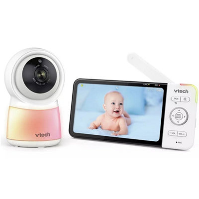 VTech RM5755HD 5" Smart Wi-Fi 1080P Video Monitor - White - Image 4