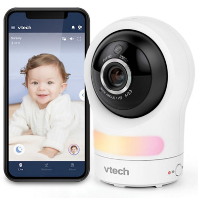 Vtech Rm9761 Pan & Tilt Smart Video Baby Monitor White - Image 5