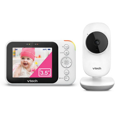 VTech 3.5" Video Monitor, White - Image 5
