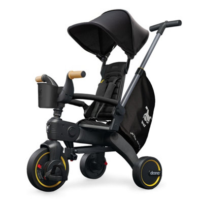CuddleCo Doona™ Liki Trike S5Nitro Black Deluxe from B&Q