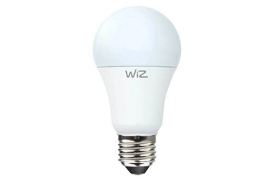 Wiz E27 A60 Screw Mount Led Smart Dimmable Lightbulb from B&Q