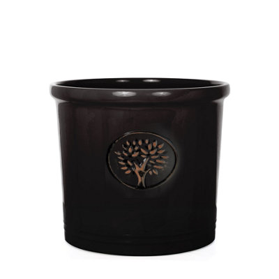 CYLINDER CASSETTE 30 IN BLACK CALFSKIN