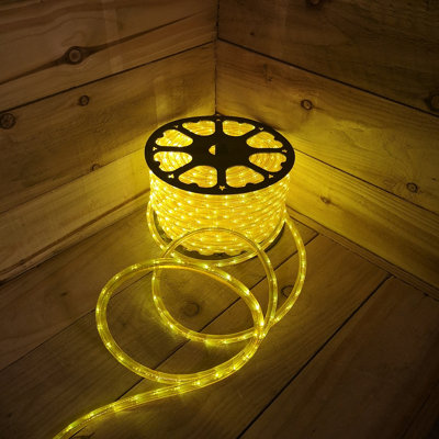 Indoor shop rope lighting