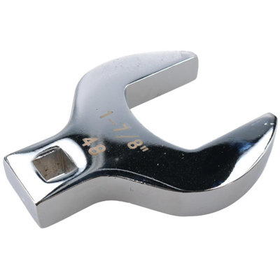 48mm 1 7/8" Crowfoot Wrench 1/2" Drive Crows Feet Spanner for Torque Wrenches DIY at B&Q