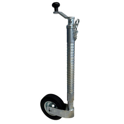 48mm Ribbed Jockey Wheel for Trailer SUPER HEAVY DUTY at B&Q
