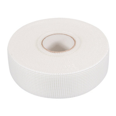 48mm x 90m Plasterboard Join Scrim Tape Gypsum Board Jointing Adhesive Mesh Roll