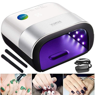 48W Sun3 UV LED Nail Lamp Gel Dryer with Timer
