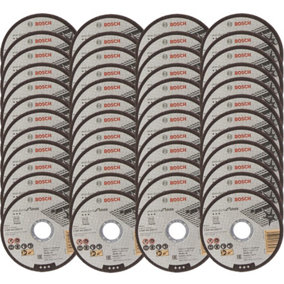 48x Bosch 115mm 1mm Thin Slit Cutting Discs Blades Inox Rapido 4.5" 2608603169