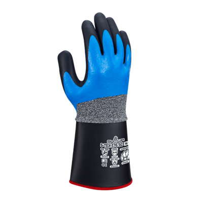 Showa S-Tex 376 Sc Hybrid Cut Resistant Coated Safety Work Glove With Safety CuffSize 10Xxl from B&Q