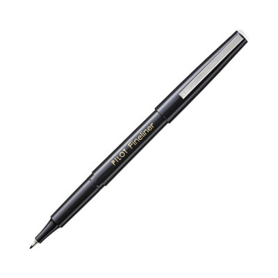 Pilot Fineliner 1.2 mm TipBlackBox Of 12 from B&Q