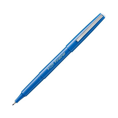 Pilot Fineliner Marker Pen1 Pack (Blue) 0.4mm Extra Fine TipPrecise Writing from B&Q