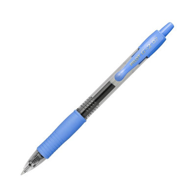 Pilot G-2 Rollerball Pen Set12 Pack (Sea Blue) 0.7mm Medium TipBoldSmooth Writing from B&Q