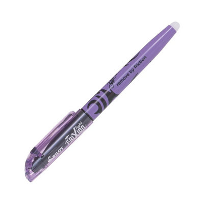 Pilot Frixion Light Highlighter Pen1 Pack (Violet) Medium TipErasable InkSmooth Writing from B&Q