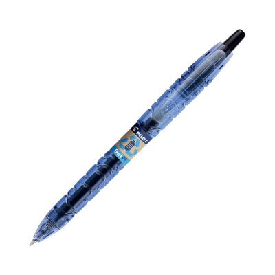 Pilot B2P Begreen Rollerball Pen1 Pack (Black) 0.7mm Medium TipSmoothPrecise Writing from B&Q