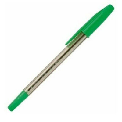 Accessotech Uniball Green Ballpoint Pen Smooth Consistent Everyday Writing 0.7mm from B&Q