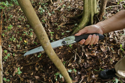 Silky 340-13 Pocketboy Folding Pruning Saw Medium Teeth 130mm from B&Q