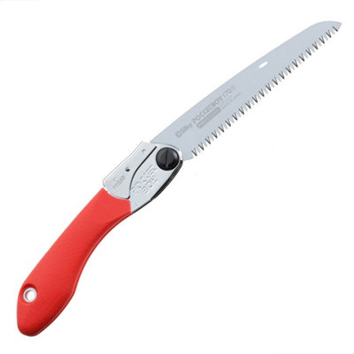 Silky 346-17 Pocketboy Folding Pruning Saw Large Teeth 170mm from B&Q