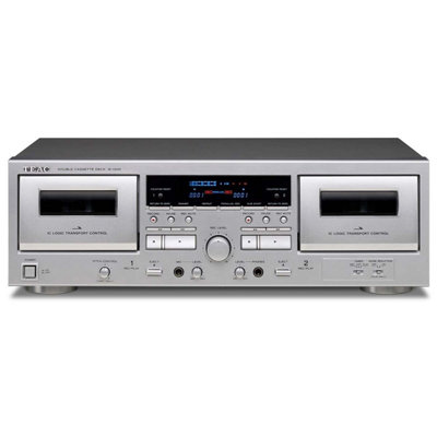 TEAC Double Cassette Deck W-1200 Silver 100V 50/60Hz - Image 4