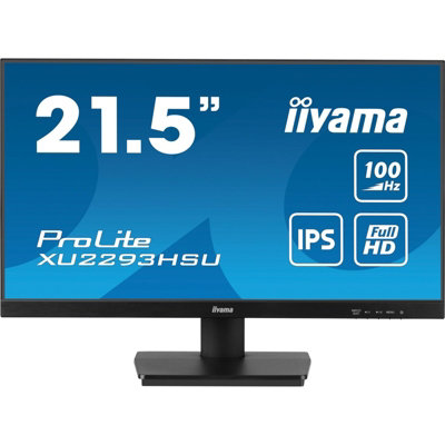 Iiyama 22" MonitorXu2293Hsu-B6Full Hd Ips 100Hz HdmiDisplayport from B&Q