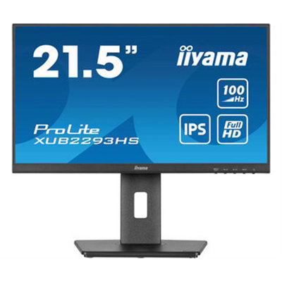 Iiyama 22" Gaming MonitorXub2293Hs-B6Full Hd Ips 100Hz HdmiDisplayport from B&Q