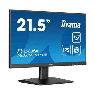 Iiyama 22" Gaming MonitorXu2293Hs-B6Full Hd Ips 100Hz HdmiDisplayport from B&Q