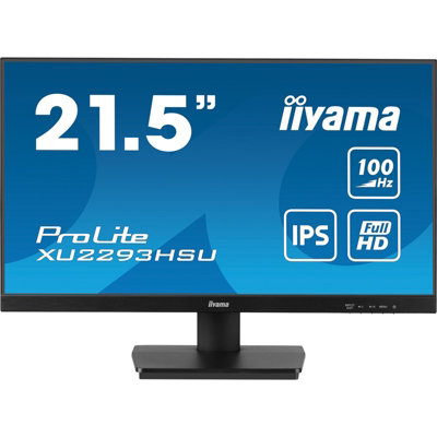 Iiyama 22" Gaming MonitorXu2293Hsu-B7Full Hd Ips 100Hz HdmiDisplayport from B&Q