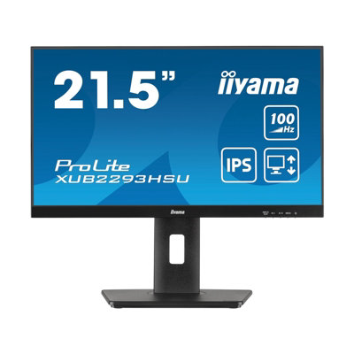 Iiyama 22" Gaming MonitorXub2293Hsu-B7Full Hd Ips 100Hz HdmiDisplayport from B&Q