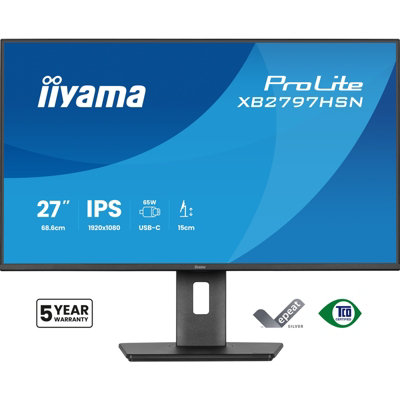Iiyama 27" Gaming MonitorXb2797Hsn-B1Full Hd Ips 100Hz HdmiDisplayport from B&Q
