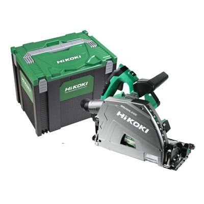 Hikoki Brushless Plunge Saw 36V 165mm Cordless Saw Cased Bare Unit C3606Dpaw2Z from B&Q