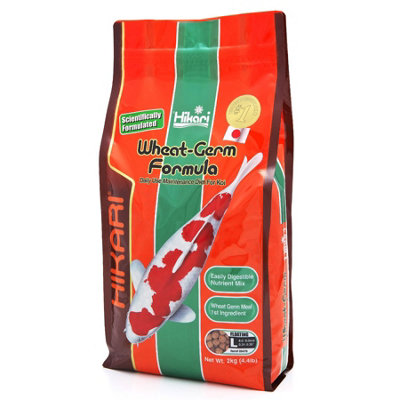 Hikari Wheatgerm Fish FoodLarge Pellet 2Kg from B&Q