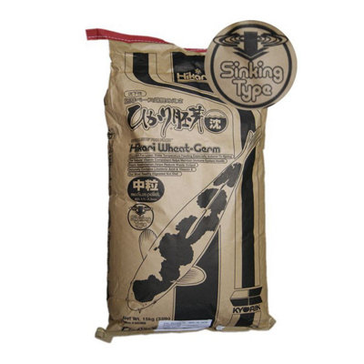 Hikari Sinking Wheatgerm 15KgMedium Pellet from B&Q