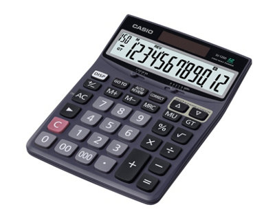 Casio Dj-120D-S-Eh 193mm X 262mm X47mm Calculator With Check And Correct Function from B&Q