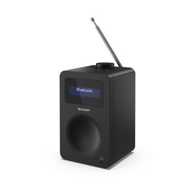 Sharp Dr-430(Bk) Tokyo Digital Radio Dab+/dab And Fm Radio With Bluetooth 5.0Black from B&Q
