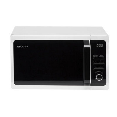 Sharp R664Wm Microwave With Grill20LWhite from B&Q