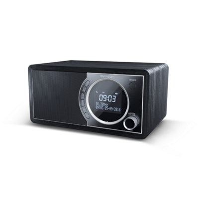 Sharp Dr-450(Bk) Digital Radio Dab+ And Fm With Bluetooth & Led DisplayBlack from B&Q
