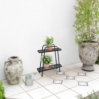 Vegtrug Modern Plant Stand 2 Shelf