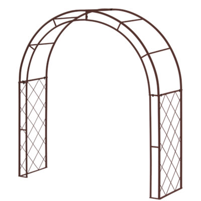 B&Q -  Modern Climbing ArchBrown