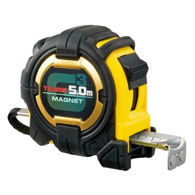 Tajima Tag3Glm27-50Eb-Eur 5M Extra Wide Tape G Lock With Magnet from B&Q