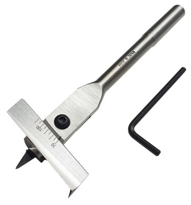 Charnwood Adjustable Spade Boring Bit70mm110mm Diameter from B&Q