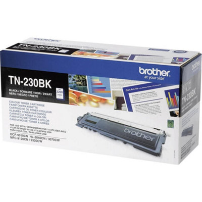Brother Tn-230Bk Toner CartridgeBlackSingle PackStandard YieldIncludes 1 X Toner CartridgeBrother Genuine Supplies from B&Q