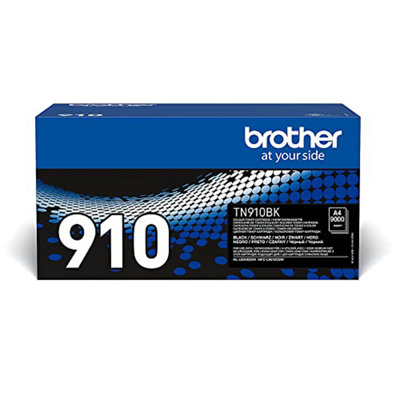 Brother Tn-910Bk Toner CartridgeBlackSingle PackUltra High YieldIncludes 1 X Toner CartridgeBrother Genuine Supplies