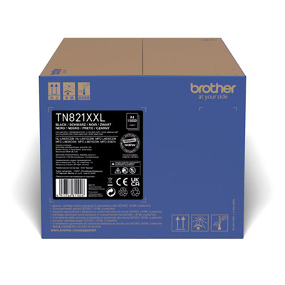 Brother Tn-821Xxlbk Toner Cartridge Super High Yield Black -