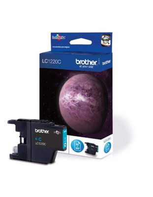 Brother Lc-1220C Inkjet CartridgeCyanSingle PackStandard YieldIncludes 1 X Inkjet CartridgeBrother Genuine Supplies from B&Q