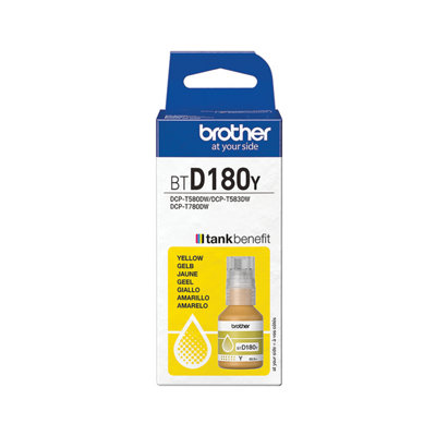 Brother Yellow Bt-D180y Ink Bottle 5K Pages Iso/Iec 19752 48.8Ml For - Image 15